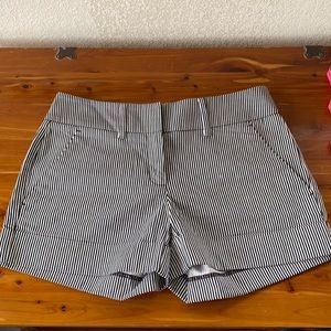 New York & Company striped shorts 0